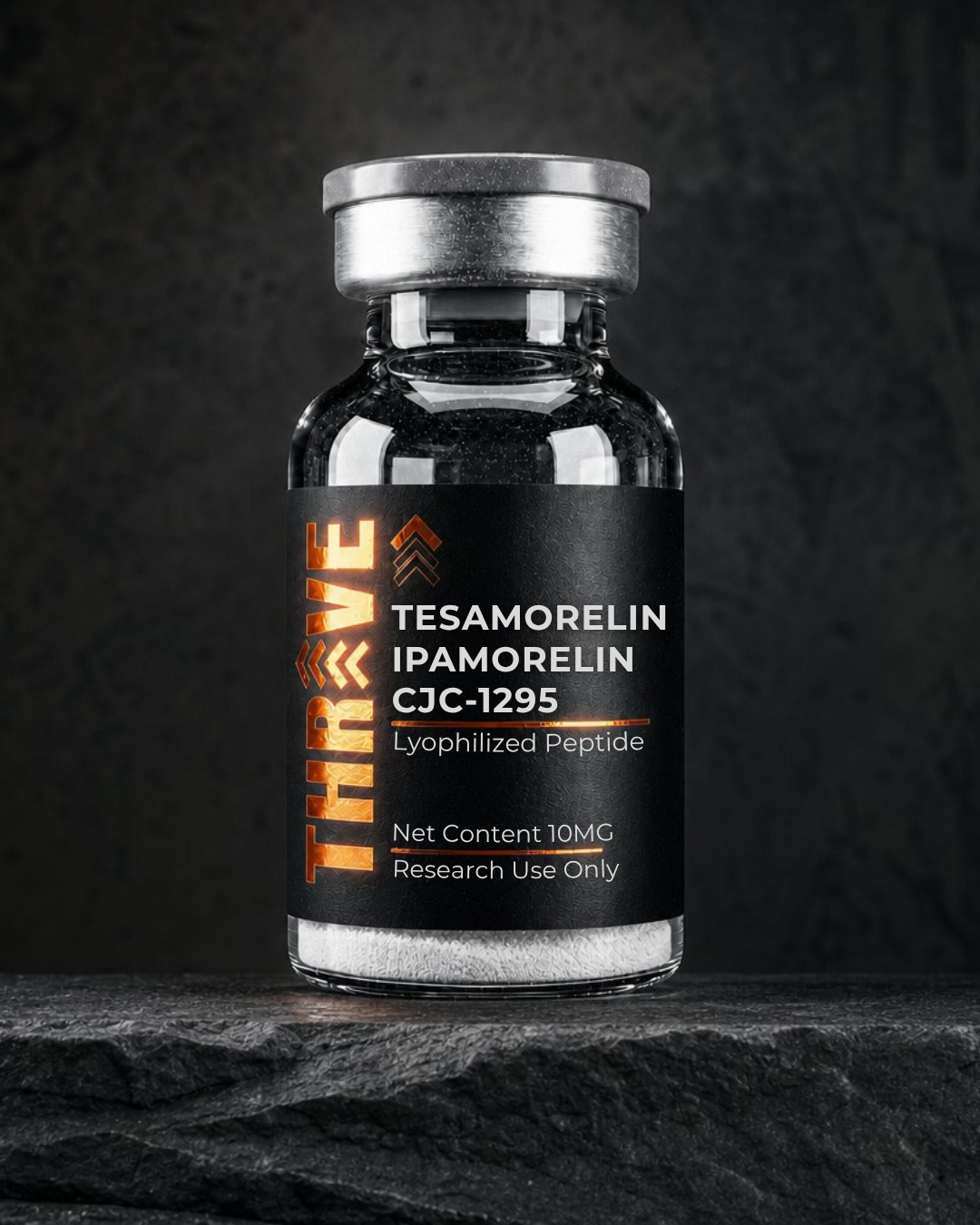 TESAMORELIN + IPAMORELIN + CJC-1295 BLEND peptide bottle